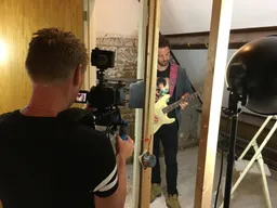 Opnames videoclip 'Stil In Huis'